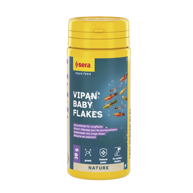 Direkt Vom Hersteller sera Vipan Baby Flakes 50 ml -Mikro Flocken für Jungfische-